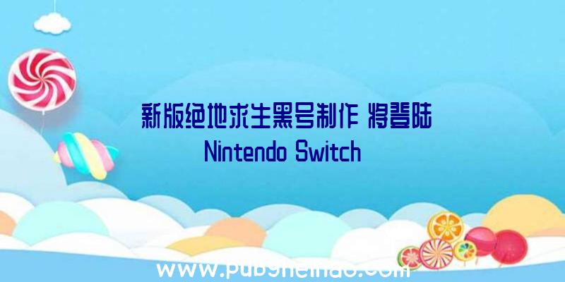 《新版绝地求生黑号制作》将登陆Nintendo